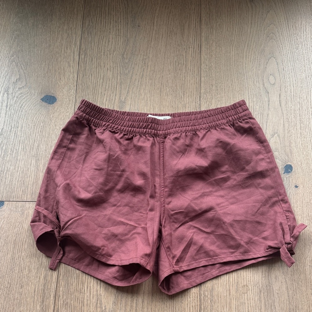 Madewell Women's Maroon Athletic Shorts